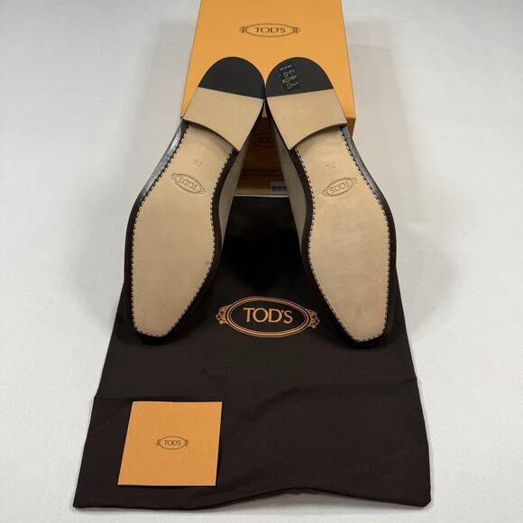 Tod’s MOCASSINO CUOIO DESTRUTTURATO Loafer Size 7.5UK/9US New In Box MSRP $925 main image 5